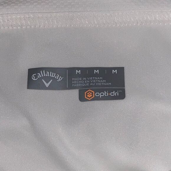 Callaway Women's White Opti-Dri Athletic Golf Tennis Mini Skort Size Medium - Picture 9 of 9